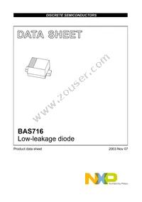 BAS716F Datasheet Page 2