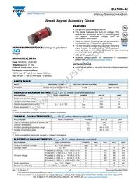 BAS86-M-08 Datasheet Cover