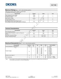BAT1000-7-F Datasheet Page 2