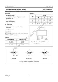 BAT120A Datasheet Page 3