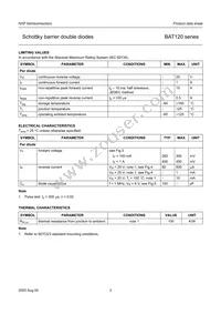 BAT120A Datasheet Page 4