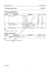 BAT254 Datasheet Page 4