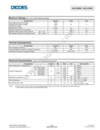 BAT43WS-7 Datasheet Page 2