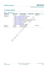 BAT54CV Datasheet Page 8