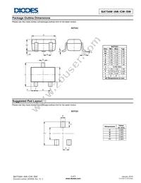 BAT54CW-7 Datasheet Page 4
