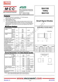 BAV102-TP Datasheet Cover