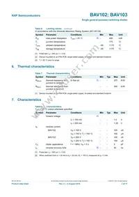 BAV103 Datasheet Page 4
