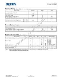 BAV116WSQ-7 Datasheet Page 2