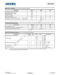 BAV16S92-7 Datasheet Page 2