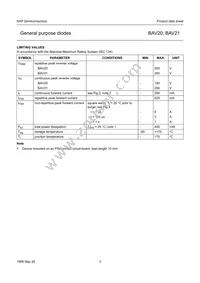 BAV20 Datasheet Page 4