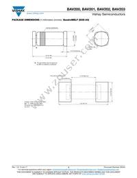 BAV201-GS08 Datasheet Page 3