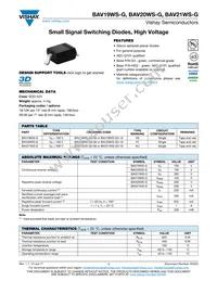 BAV20WS-HG3-18 Datasheet Cover