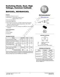 BAV23CLT3G Datasheet Cover