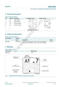 BAV23QAZ Datasheet Page 2