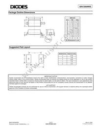 BAV3004WS-7 Datasheet Page 3