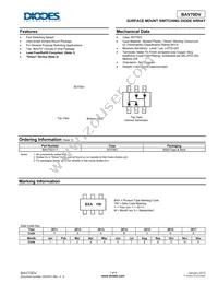 BAV70DV-7 Datasheet Cover