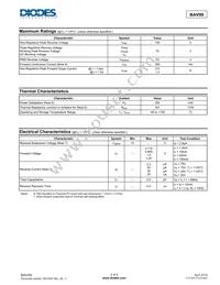 BAV99-7 Datasheet Page 2