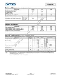 BAV99HDWQ-7 Datasheet Page 2