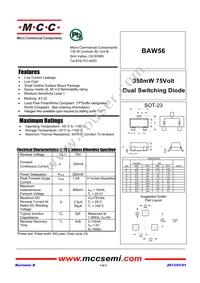 BAW56-TP Datasheet Cover