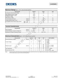 BAW56DW-7 Datasheet Page 2