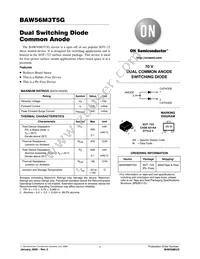 BAW56M3T5G Datasheet Cover