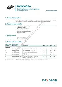 BAW56SRAZ Datasheet Cover