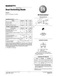 BAW56TT1 Datasheet Cover