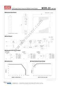 BB-MDR-20-12 Datasheet Page 2