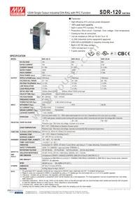 BB-SDR-120-48 Datasheet Cover