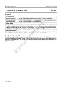 BB145 Datasheet Page 5