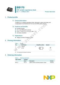 BB170X Datasheet Cover