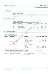 BB178LX Datasheet Page 2