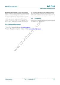 BB179B Datasheet Page 7