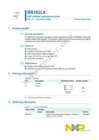 BB182LX Datasheet Cover