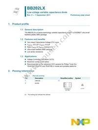 BB202LX Datasheet Cover