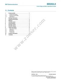 BB202LX Datasheet Page 8