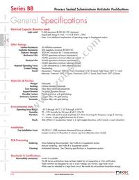 BB25AB-HC Datasheet Cover