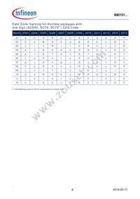 BBY5102VH6327XTSA1 Datasheet Page 6