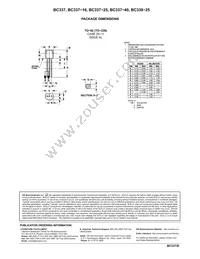 BC338-25ZL1G Datasheet Page 5