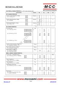 BC546C-AP Datasheet Page 2