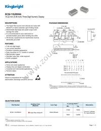 BC56-11SURKWA Datasheet Cover