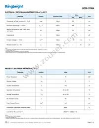 BC56-11YWA Datasheet Page 2