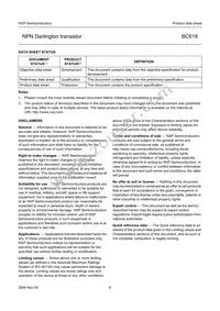 BC618 Datasheet Page 6