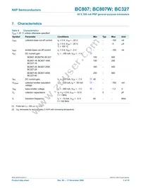 BC807-40W Datasheet Page 5