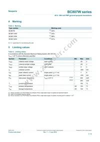 BC807-40W/MIX Datasheet Page 3
