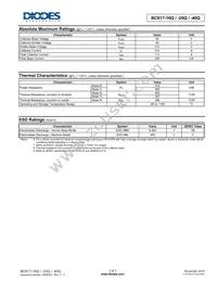 BC817-25Q-7-F Datasheet Page 2