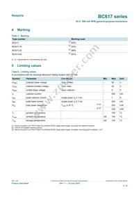 BC817-40/SNVL Datasheet Page 3
