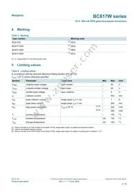 BC817-40W/MIX Datasheet Page 3