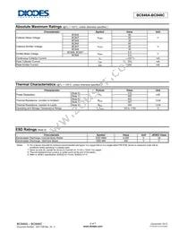 BC847BFZ-7B Datasheet Page 2