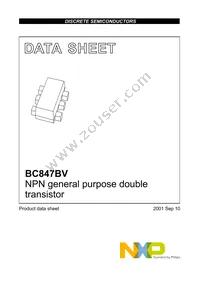 BC847BV Datasheet Page 2
